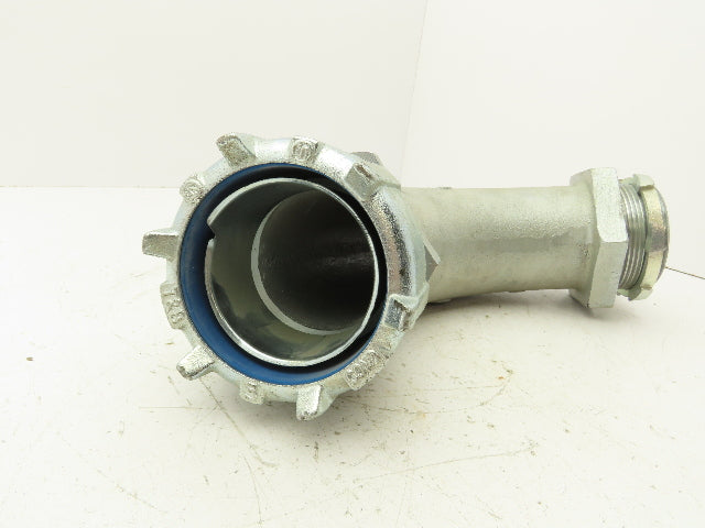 Thomas & Betts 5259 Liquid Tight 90 Deg Connector 3" Trade Size Steel