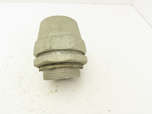 Appleton Raintight Compression Connector 3" Conduit Fitting Aluminum Bullet