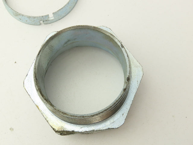 Rigid Compression Connector 3" Threadless Malleable Iron