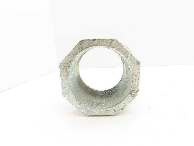 OZ Gedney 4-300 Rigid 3 Piece Coupling 3" Trade Size Malleable Iron