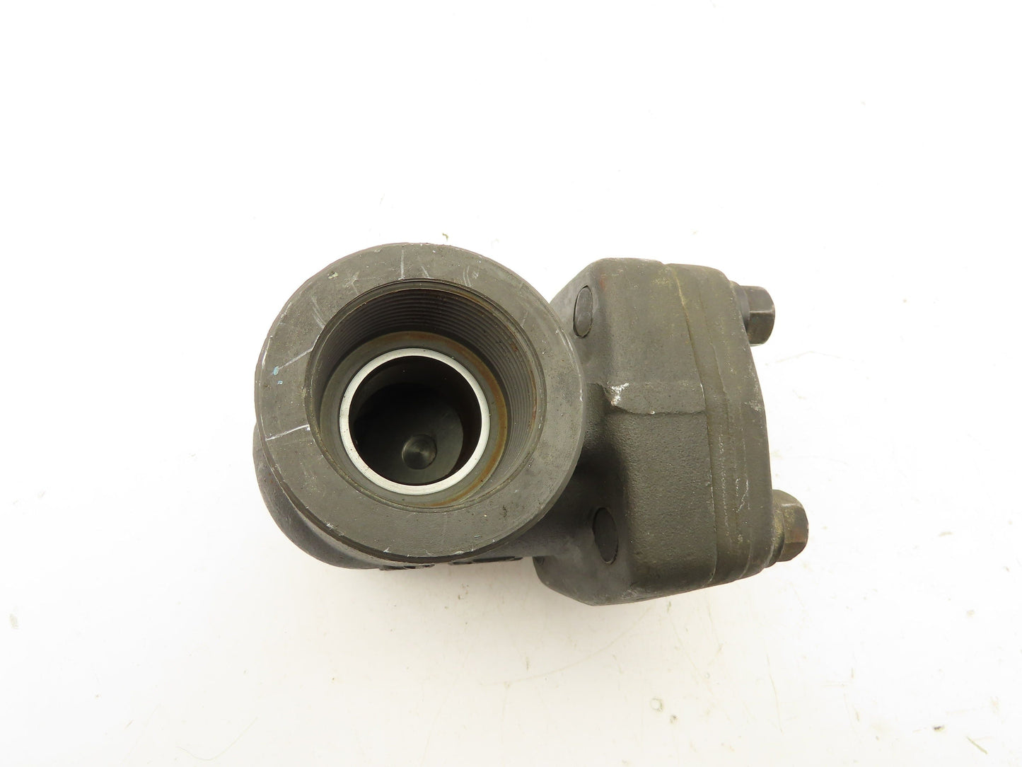 Sharpe 24834 Swing Check Valve Class 800 Steel 1-1/2" FNPT Threaded