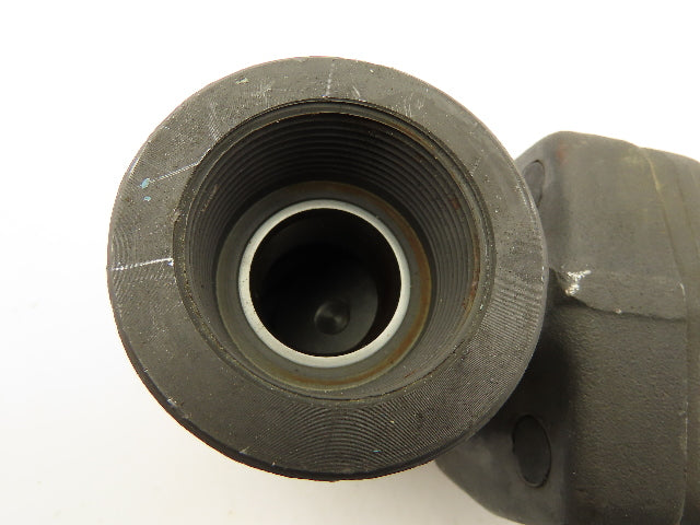 Sharpe 24834 Swing Check Valve Class 800 Steel 1-1/2" FNPT Threaded