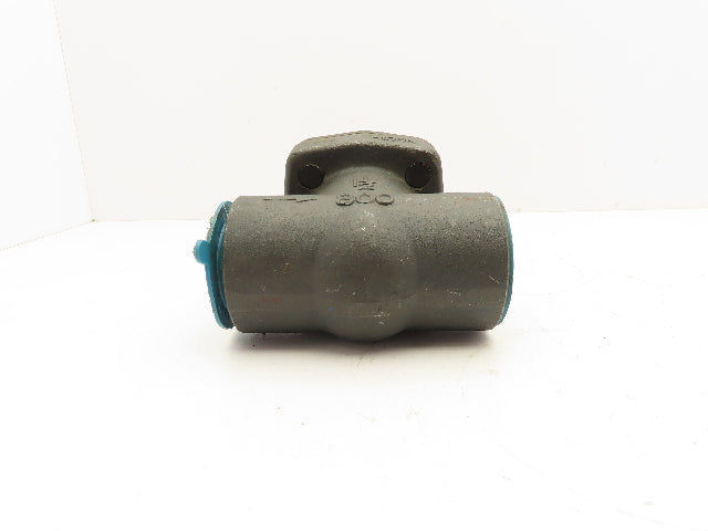 Sharpe 24834 Swing Check Valve Class 800 Steel 1-1/2" FNPT Threaded