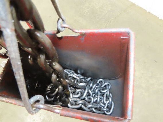 Chicago Pneumatic 1/4 Ton 500Lb Power Vane Air Chain Hoist 10' 3" Lift Pendant