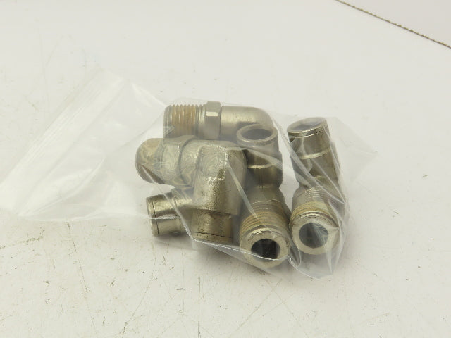 Norgren 124470748 Pneufit Swivel Male Elbow 1/2" OD Tube 1/2" MNPT Lot of 5