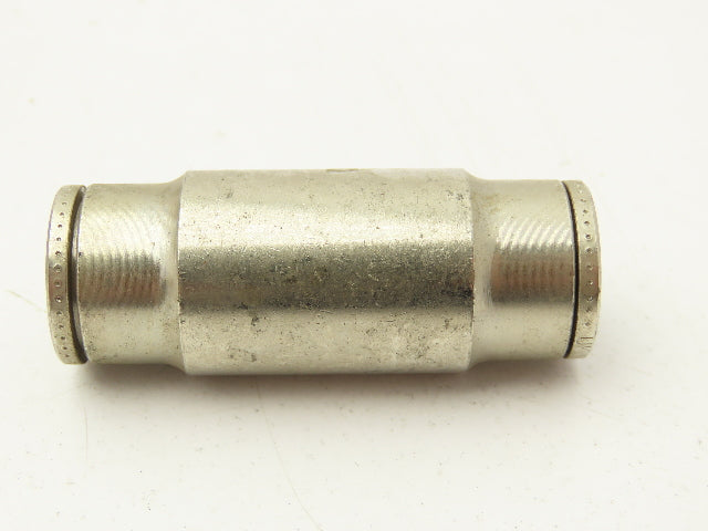 Norgren 120200700 Pneufit Union 1/2" OD x 1/2" OD Tube Push Connect Lot of 10