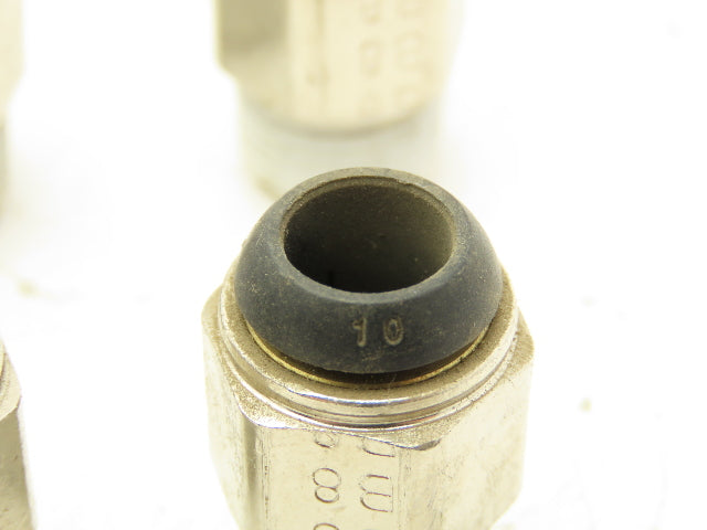 Parker W68PLP-10M-6R Prestolok Push To Connect 10mm x 3/8" BSPT Lot of 12