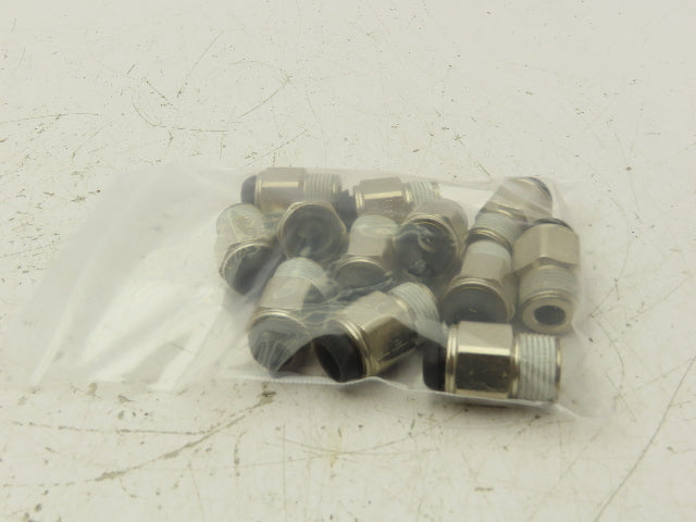Parker W68PLP-10M-6R Prestolok Push To Connect 10mm x 3/8" BSPT Lot of 12