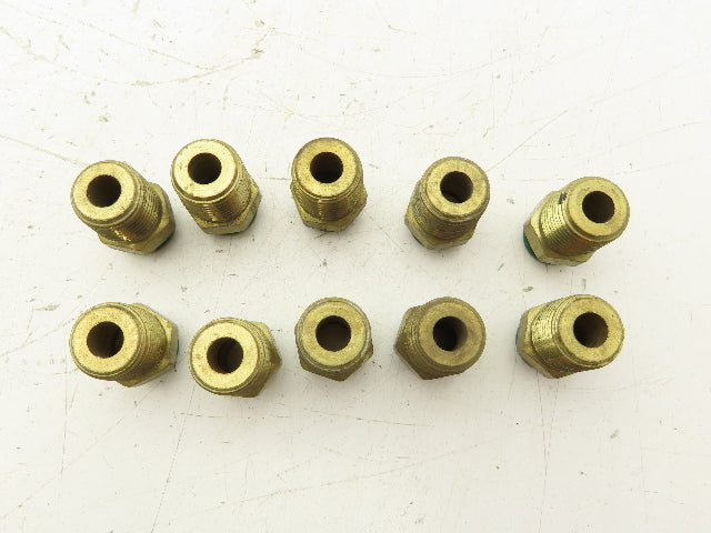 Parker W68PL-8-8 Prestolok Push Connect Fitting 1/2" OD x 1/2" MNPT Lot of 10