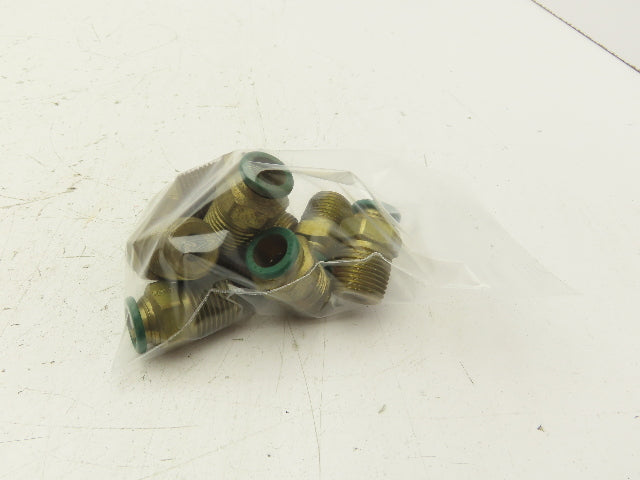 Parker W68PL-8-8 Prestolok Push Connect Fitting 1/2" OD x 1/2" MNPT Lot of 10
