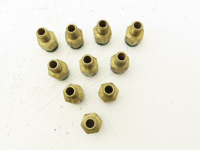 Parker W68PL-8-4 Prestolok Push Connect Fitting 1/2" OD x 1/4" MNPT Lot of 10
