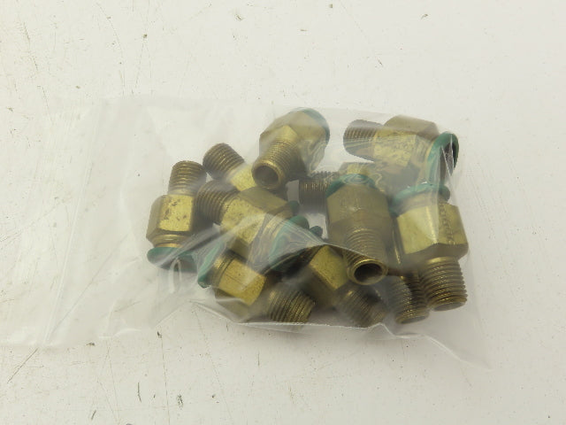 Parker W68PL-8-4 Prestolok Push Connect Fitting 1/2" OD x 1/4" MNPT Lot of 10