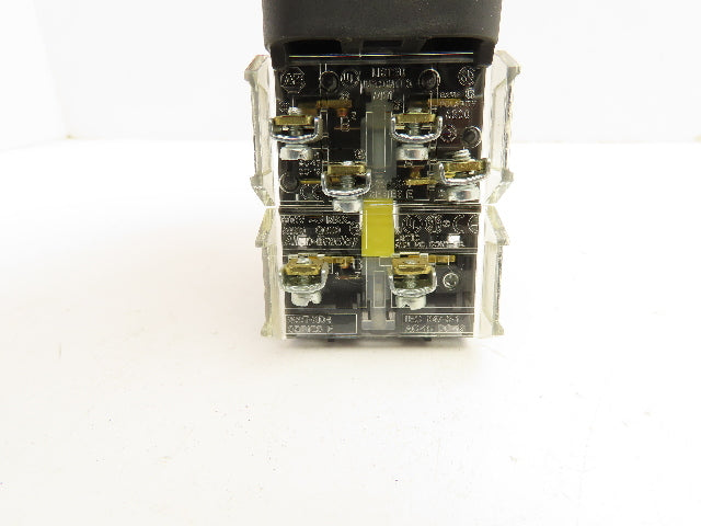 Allen Bradley 800T-FXJQ24RA1 Red Illuminated Mushroom Push/Pull Button 30mm