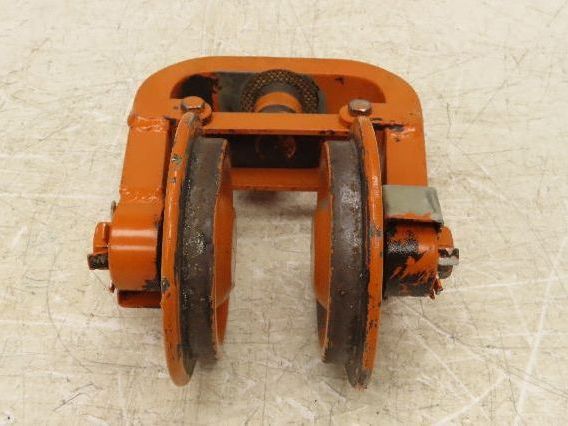Cleveland Tramrail Underhung Bridge Crane End Truck H-1/2 Idler Head WA 5"Wheels