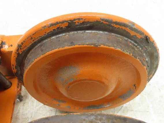 Cleveland Tramrail Underhung Bridge Crane End Truck H-1/2 Idler Head WA 5"Wheels