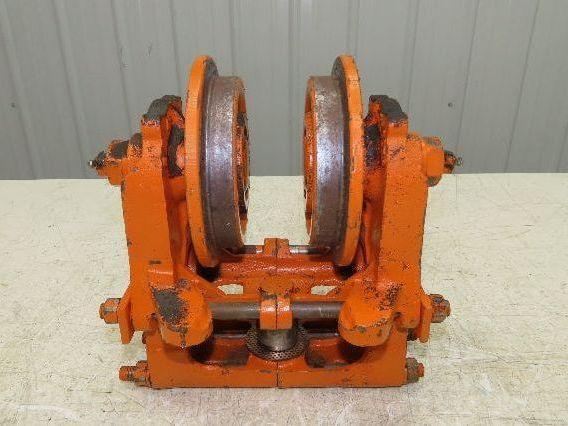 Cleveland Tramrail Underhung Bridge Crane End Truck ES Idler Head WA 5" Wheels