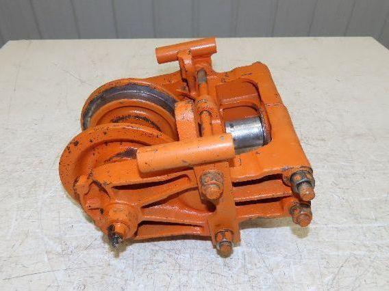 Cleveland Tramrail Underhung Bridge Crane End Truck ES Idler Head WA 5" Wheels