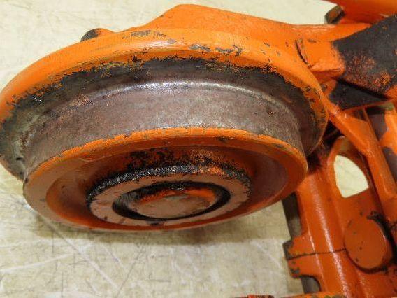 Cleveland Tramrail Underhung Bridge Crane End Truck ES Idler Head WA 5" Wheels