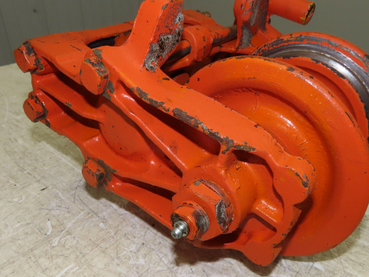 Cleveland Tramrail Underhung Bridge Crane End Truck ES Idler Head WA 5" Wheels