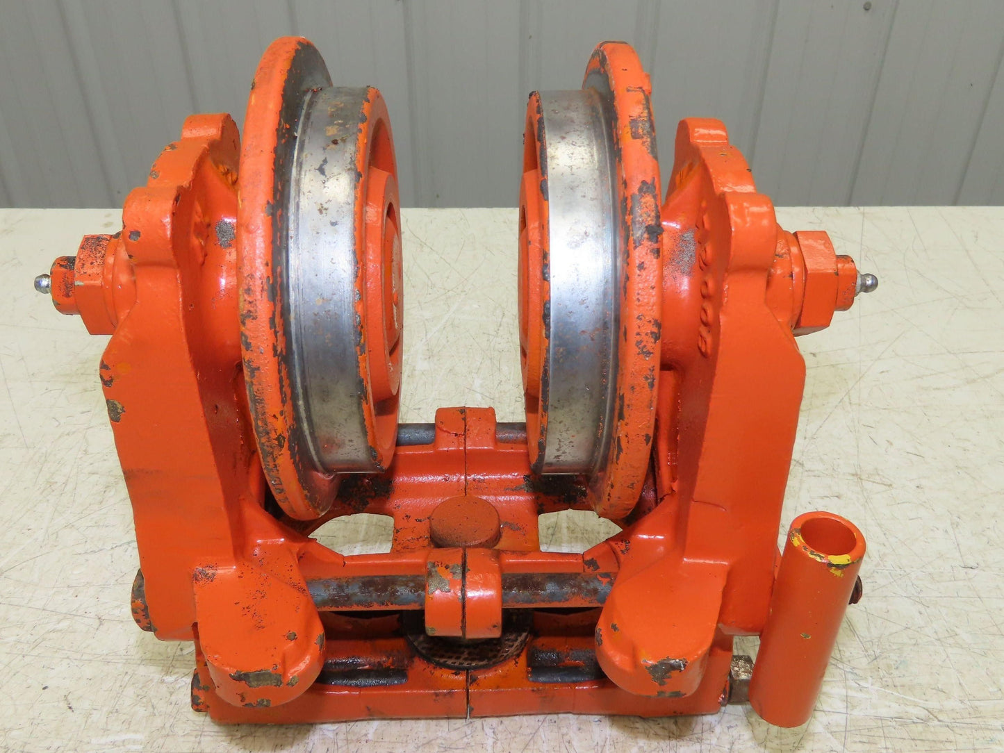 Cleveland Tramrail Underhung Bridge Crane End Truck ES Idler Head WA 5" Wheels