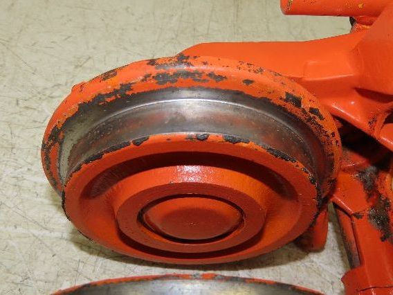 Cleveland Tramrail Underhung Bridge Crane End Truck ES Idler Head WA 5" Wheels