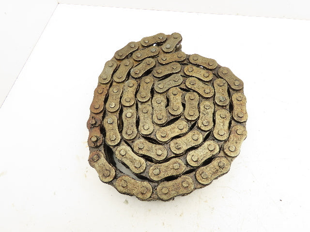 Hitachi 100N 2-Strand Double Roller Chain 1.25" Pitch 8' 4"L
