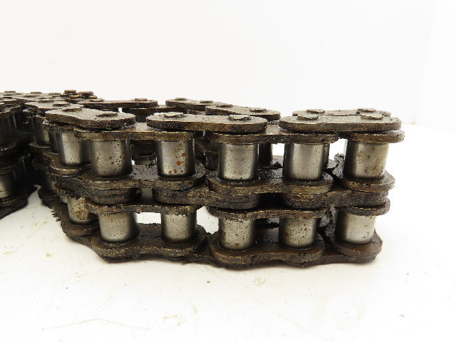 Hitachi 100N 2-Strand Double Roller Chain 1.25" Pitch 8' 4"L