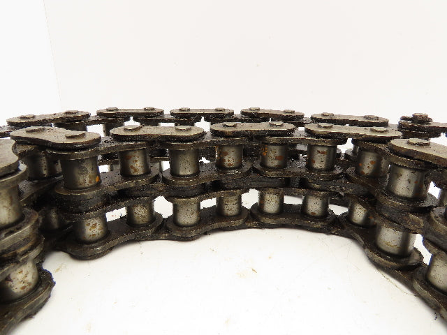 Hitachi 100N 2-Strand Double Roller Chain 1.25" Pitch 8' 4"L