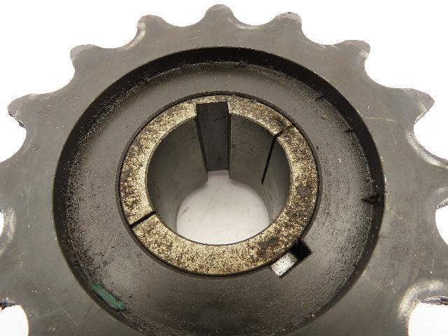 Double Roller Chain Sprocket 15-Tooth 1.25" Pitch 2" Bore