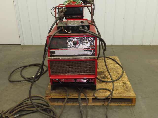 Lincoln CV 655 Mig Welder 650A Welding Power Source DH-10 Double Header 3Ph