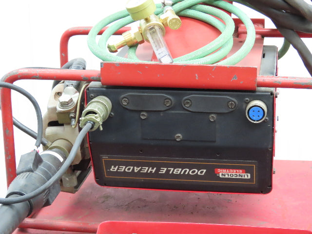 Lincoln CV 655 Mig Welder 650A Welding Power Source DH-10 Double Header 3Ph