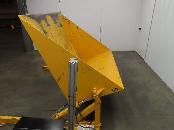 Econo Lift DO-HPT10 Drive On High Point Tilter Tote Tipper 1000lb 120V 90°