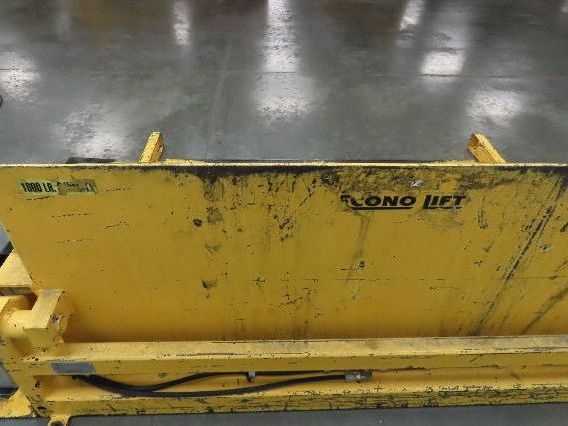 Econo Lift DO-HPT10 Drive On High Point Tilter Tote Tipper 1000lb 120V 90°