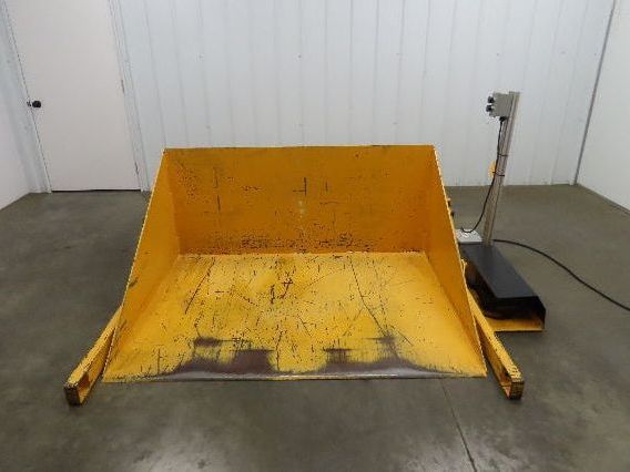 Econo Lift DO-HPT10 Drive On High Point Tilter Tote Tipper 1000lb 120V 90°