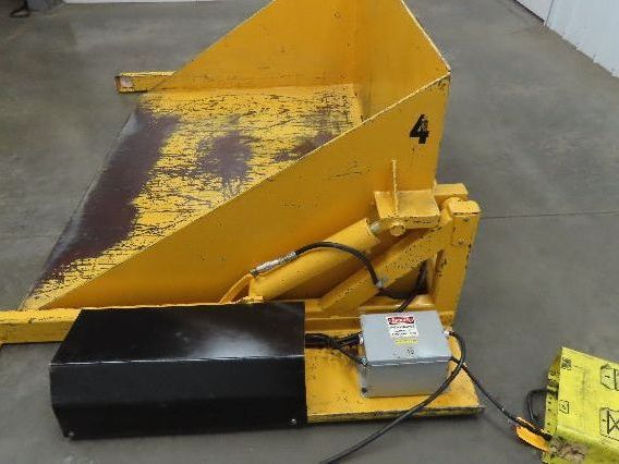 Econo Lift DO-HPT10 Drive On High Point Tilter Tote Tipper 1000lb 120V