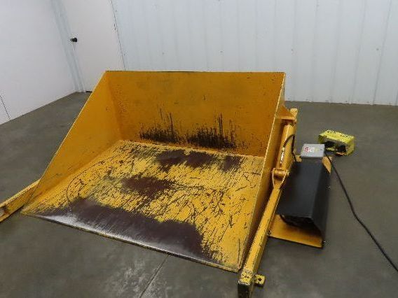 Econo Lift DO-HPT10 Drive On High Point Tilter Tote Tipper 1000lb 120V
