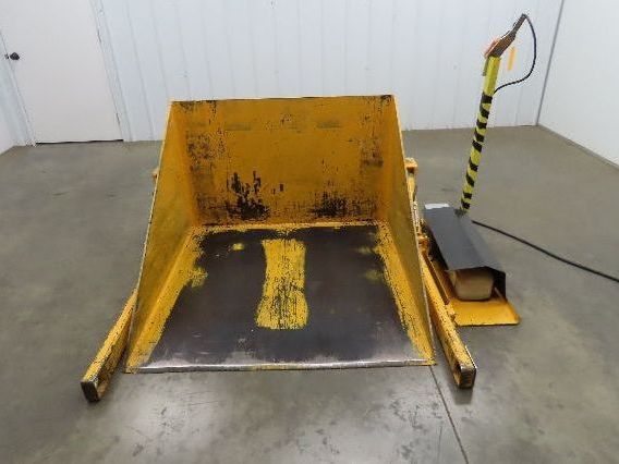 Econo Lift DO-HPT10 Drive On High Point Tilter Tote Tipper 1000lb 120V