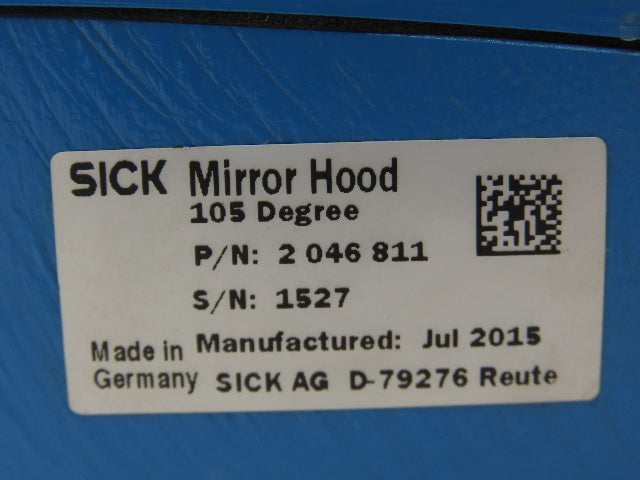 SICK 2046811 Mirror Hood Laser Sensor Reflector 105°