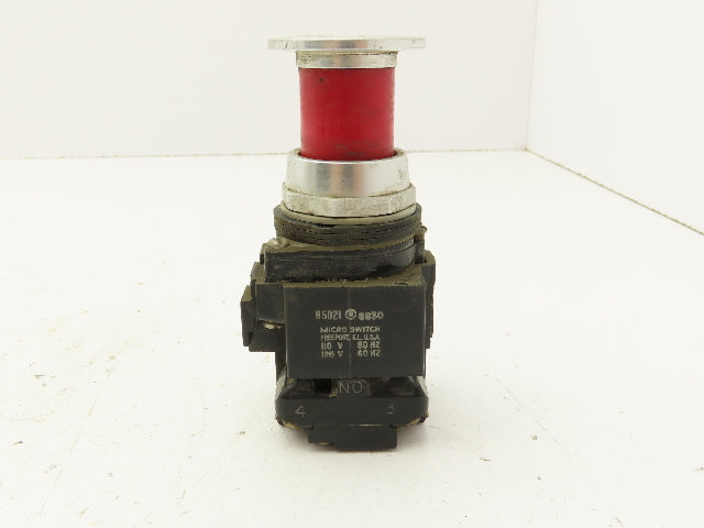 PTY2211 Red Push/Pull Button Contactor 30mm