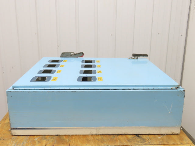 Hoffman Electrical Enclosure 36x32x12" AB 30A Fusible Disconnect Backplate