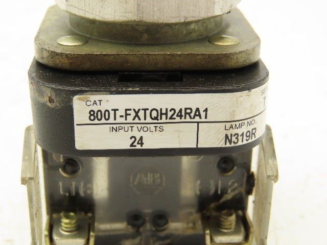 Allen Bradley 800T-FXTQH24RA1 Red Illuminated Push/Pull Button 30mm