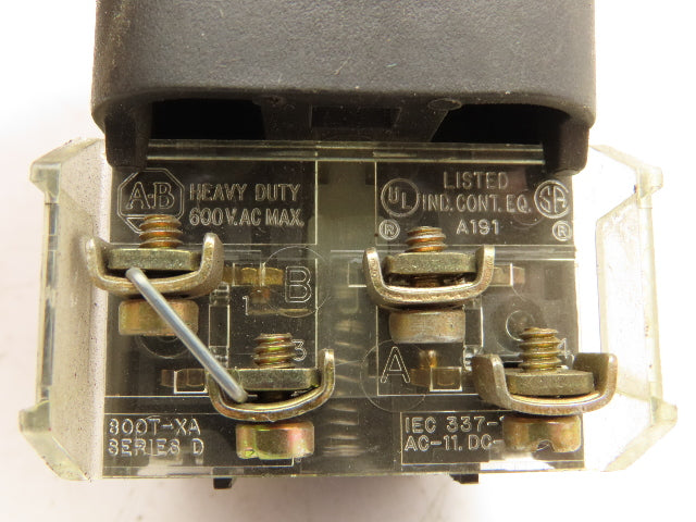 Allen Bradley 800T-PT16 Green Illuminated Pushbutton 30mm Mixed Lot of 4