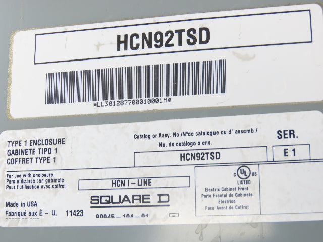 Square D I-Line Panelboard Breaker Box 200A 600V 60 Space Main Breaker