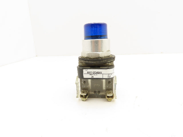 Allen Bradley 800T-QT24BAV Blue Illuminated Pushbutton 30mm