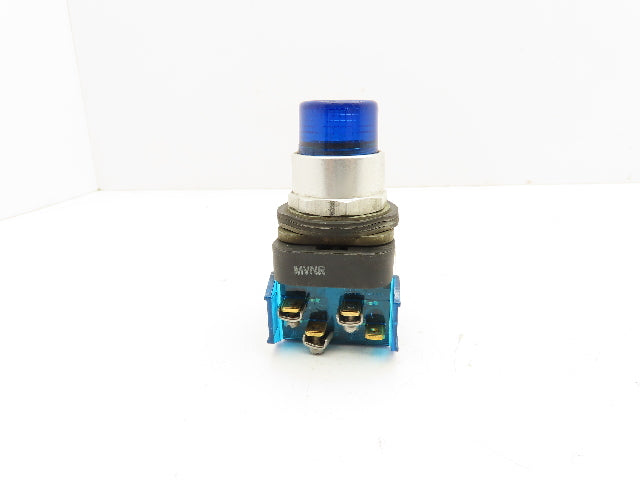 Allen Bradley 800T-QT24BAV Blue Illuminated Pushbutton 30mm