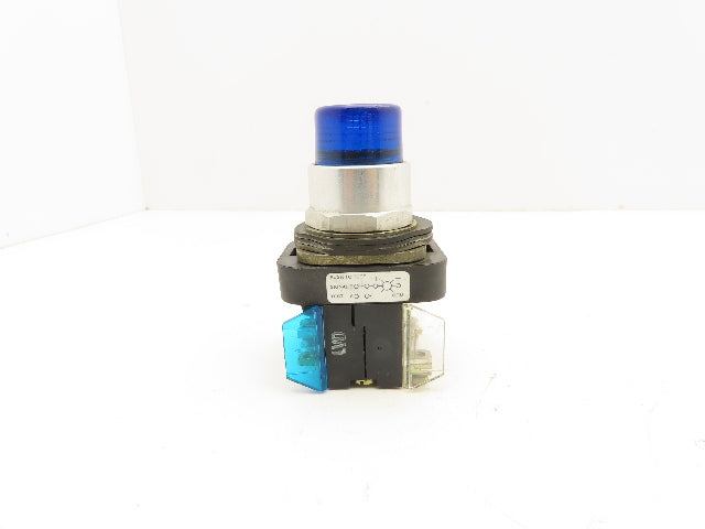 Allen Bradley 800T-QT24BAV Blue Illuminated Pushbutton 30mm