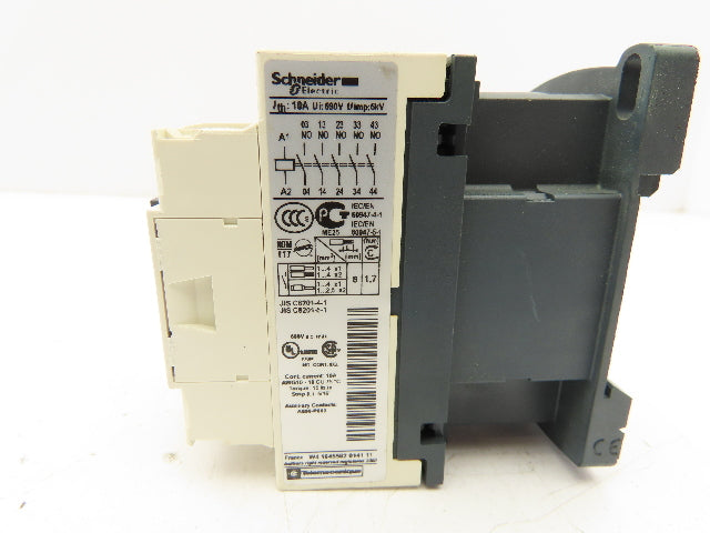 Schneider Electric CAD50 Contactor Relay 120V Coil Lot of 4
