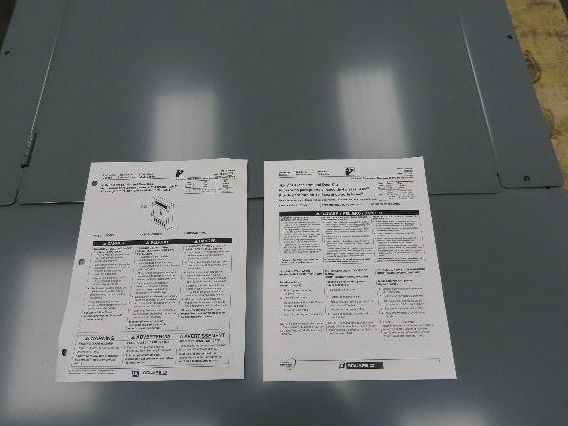 Square D HCM I-Line Panelboard Breaker Box 600 Amp 600V 30 Space Main Lug
