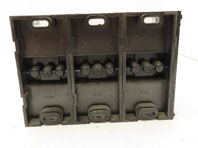 Ferraz Shawmut 69143 Power Distribution Block 3 Pole 600V