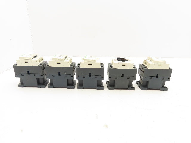 Schneider Electric LC1D09 Contactor 120V Coil 3 Pole Lot of 5